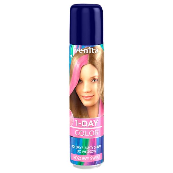 VENITA 1-DAY COLOR თმის საღებავი ვარდისფერი - 50 ml.